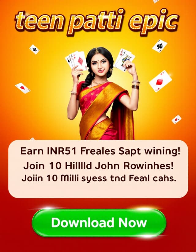 Teen Patti Epic Banner